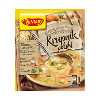 soupe à l'orge krupnik