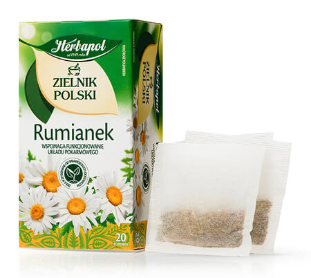 Tisane camomille • Herbatka ziołowa rumaniek - Dom-Matka