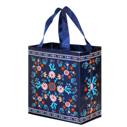 petit sac cabas bleu