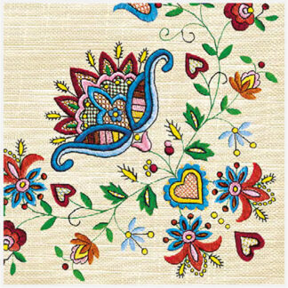 Serviette en papier motif Kaszuby