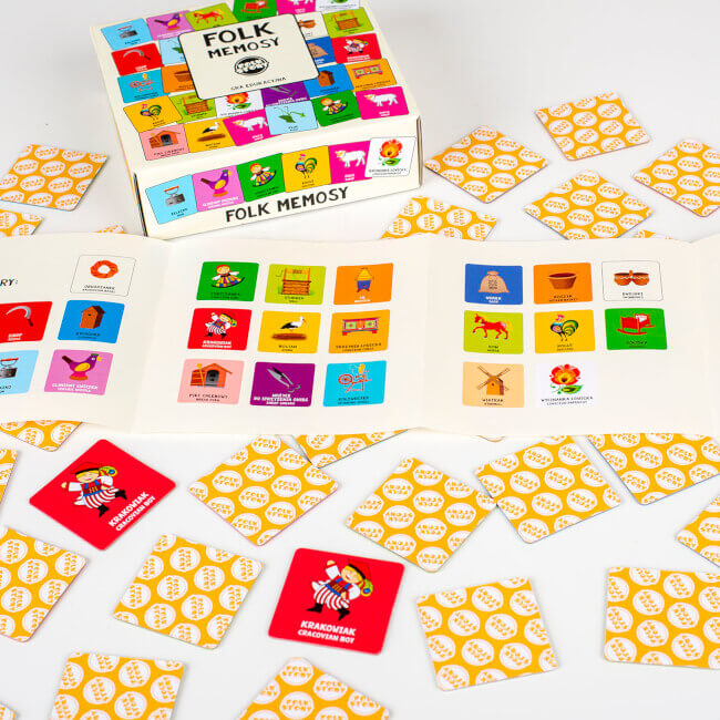 Vue jeu éducatif Folk Memosy