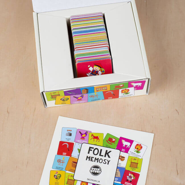 Cartes du jeu éducatif Folk Memosy