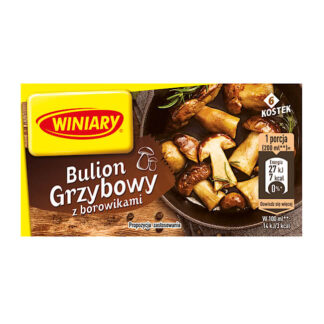 Bouillon de champignon des bois en cubes Winiary