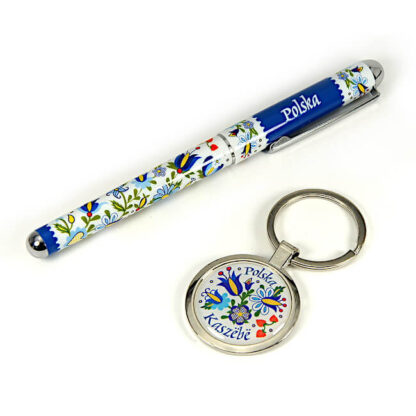Stylo porte-clé folk Kaszuby