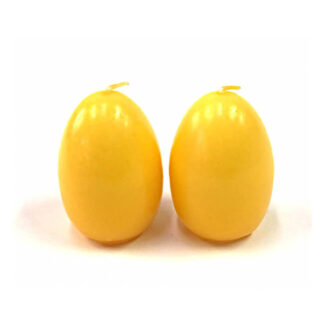 Bougie oeuf jaune