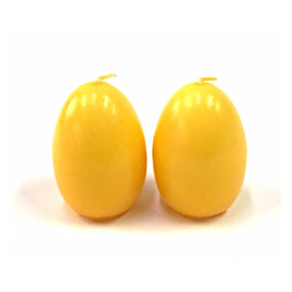 Bougie oeuf jaune