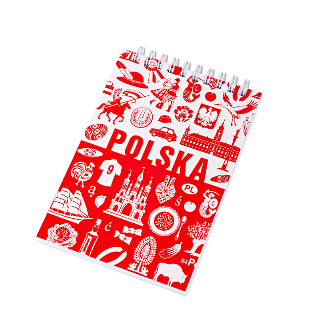 Carnets à spirale Folk Polska