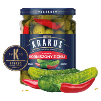 Cornichons aux piments Krakus