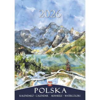 Calendrier B5 Villes de Pologne 2026