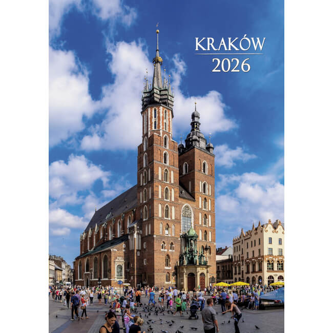 Calendrier B5 photos Cracovie 2026