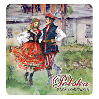 Magnet costume folk polonais Cracovie