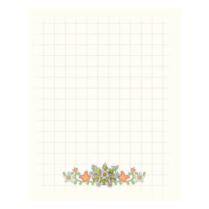 Mini carnet motif Pazernica : page intérieure