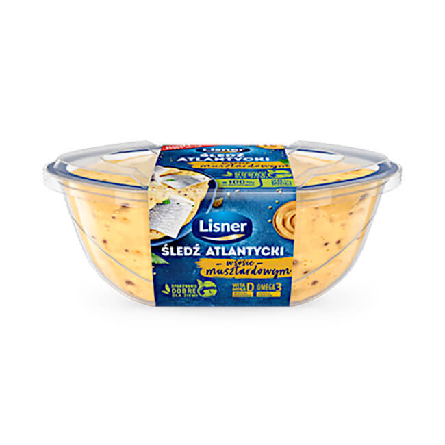 Filet de hareng à la moutarde Lisner