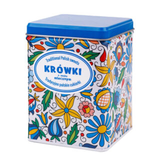 Boîte avec Krowki Kaszuby saveur lait Folkstar