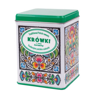 Boîte avec Krowki zurawina saveur canneberge