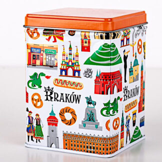 Boîte métal symboles Cracovie