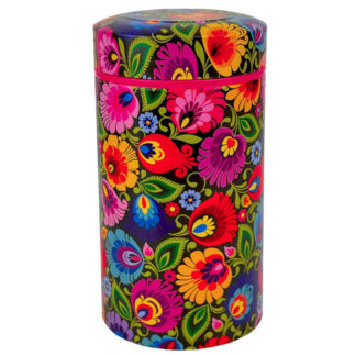 Boîte de rangement ronde Lowycz noir 1l