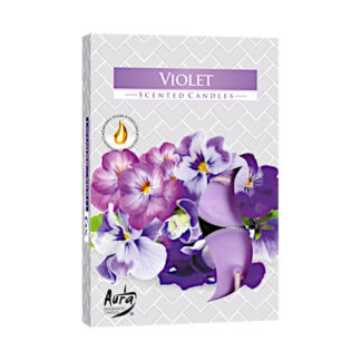 Bougies chauffe-plat Violet
