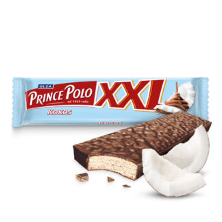 Gaufrette Prince Polo XXL noix de coco