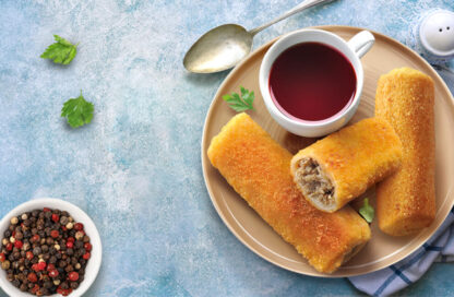 Crêpes panées chou champignon U Jedrusia 400g • Krokiety z kapustą i grzybami – Image 2