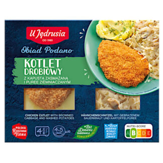 Escalope de poulet, chou et purée U Jedrusia 400g