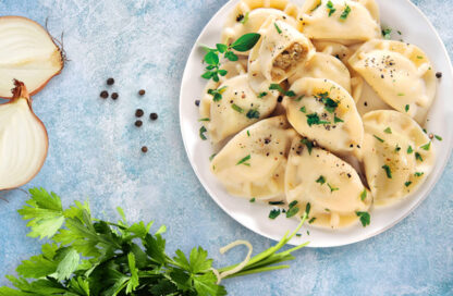 Pierogi chou champignon U Jedrusia 400g • Pierogi z kapustą i grzybami – Image 2