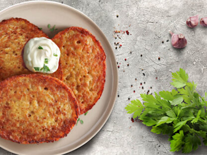 Galettes de pomme de terre placki U Jedrusia