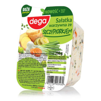 Salade de légumes à la ciboulette Dega 250 g