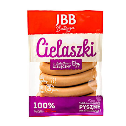 Saucisses parowki porc veau JBB 500 g