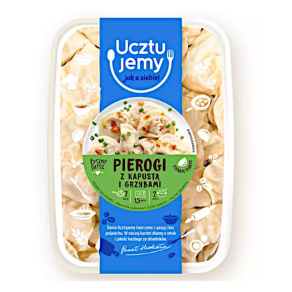 Pierogi chou champignon Ucztujemy 400g