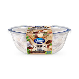 Filets de hareng sauce crème aux champignons Lisner