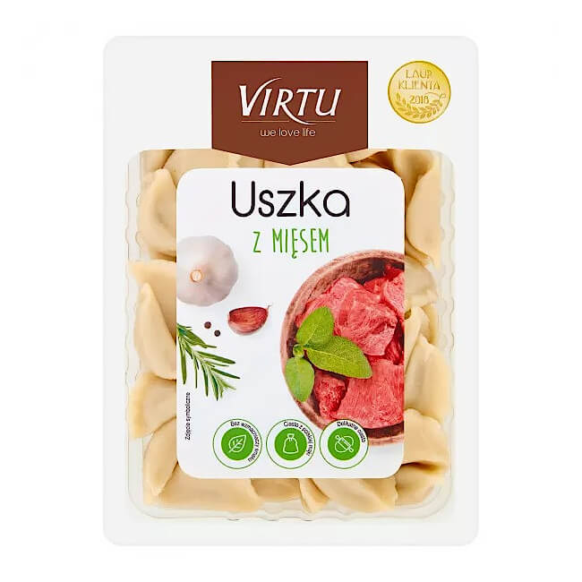 Uszka viande Virtu
