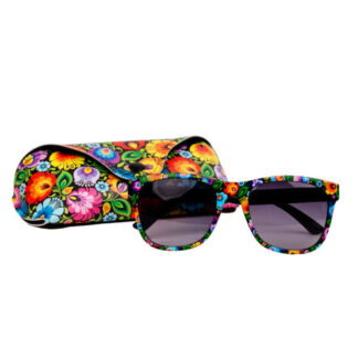 Lunettes de soleil folk Lowycz noir