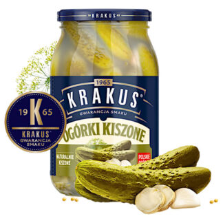 Cornichons kiszone Krakus 840 g