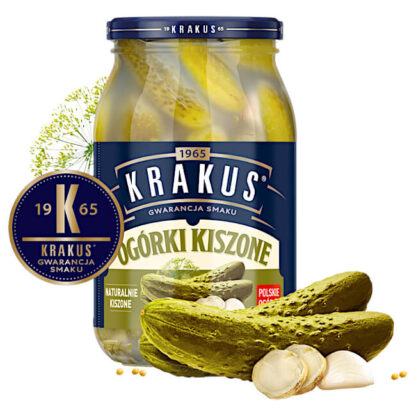 Cornichons kiszone Krakus 840 g