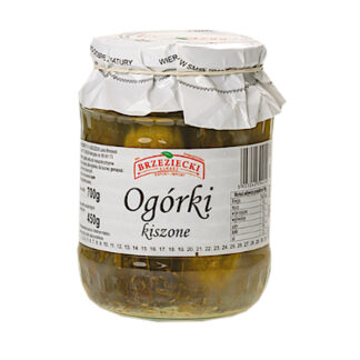 Cornichons kiszone Brzeziecki 700 g