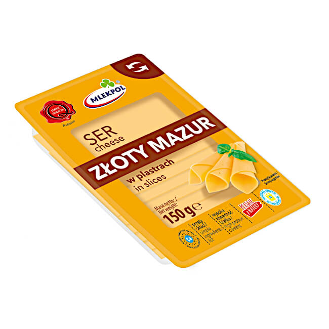 Fromage Zloty Mazur Mlkekpol 150 g