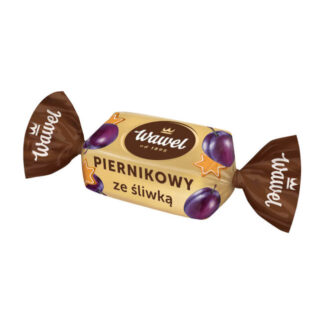 Bonbon au cacao fourré au pain d'épices et aux prunes Wawel