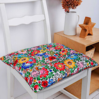 Coussin de chaise folk polonais Opole