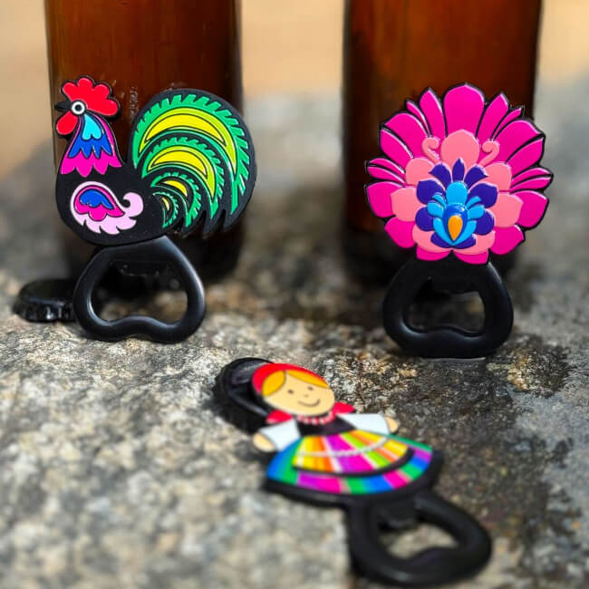 Décapsuleur magnétique folk Lowycz