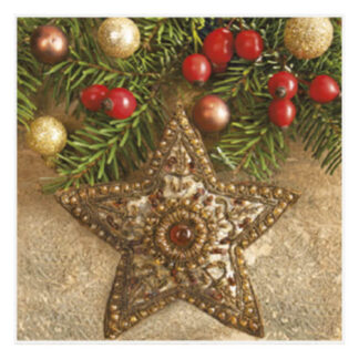 Serviette papier Etoile